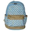 [Unforgetable Day] Fabric Art School Backpack Outdoor Daypack