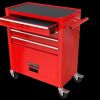 4 Drawers Tool Cabinet with Tool Sets-RED