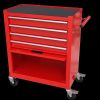 4 Drawers Tool Cabinet with Tool Sets-RED