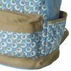 [Unforgetable Day] Fabric Art School Backpack Outdoor Daypack