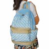 [Unforgetable Day] Fabric Art School Backpack Outdoor Daypack